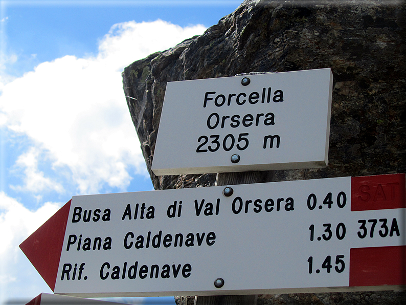 foto Forcella Orsera